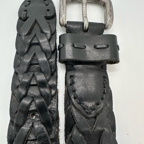 Kenneth Cole New York Black Leather Belt Size 36 - Picture 6 of 8